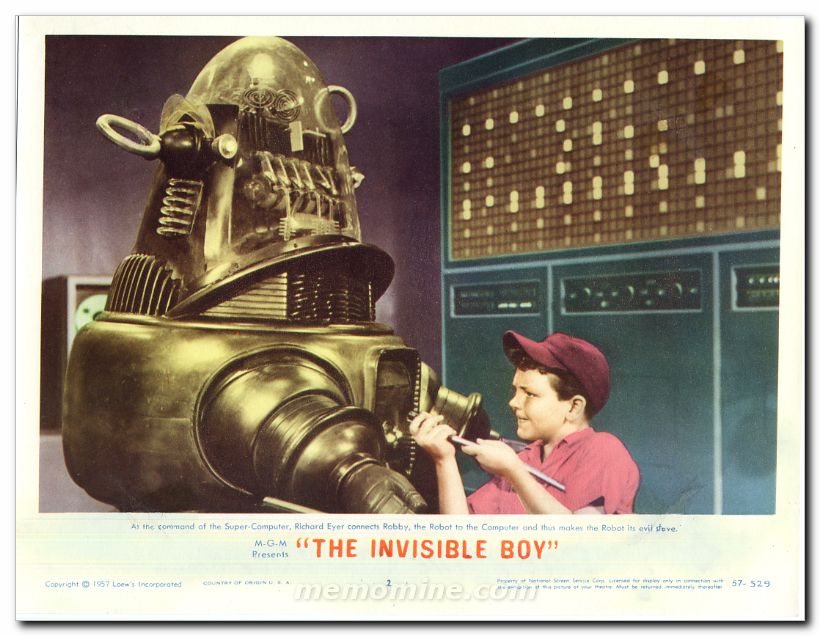 Invisible Boy Robby the Robot - Click Image to Close