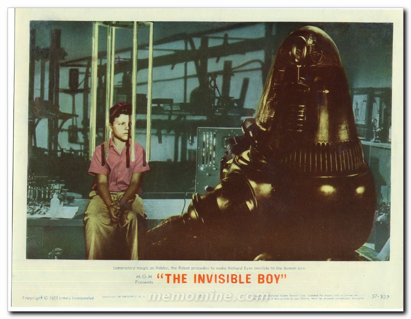 Invisible Boy Robby the Robot - Click Image to Close