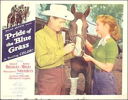 PRIDE OF THE BLUE GRASS LLOYD BRIDGES VERA MILES 1954 #1 - Click Image to Close