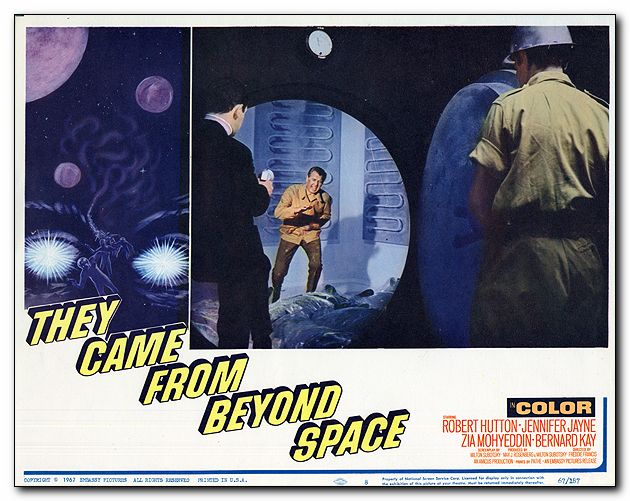 They Came from Beyond Space Robert Hutton Jennifer Jayne - Click Image to Close