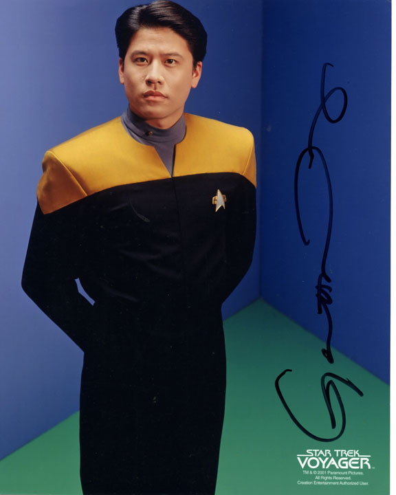 Star Trek Garrett Wang Voyager Harry Kim - Click Image to Close